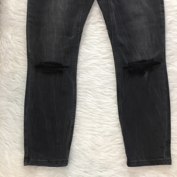 One Teaspoon Westwood Low Rider Distressed Jeans - Picture 4 of 8